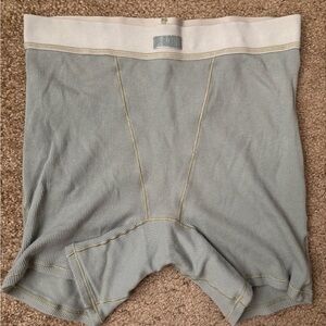 Skims cotton rib boxer, size medium